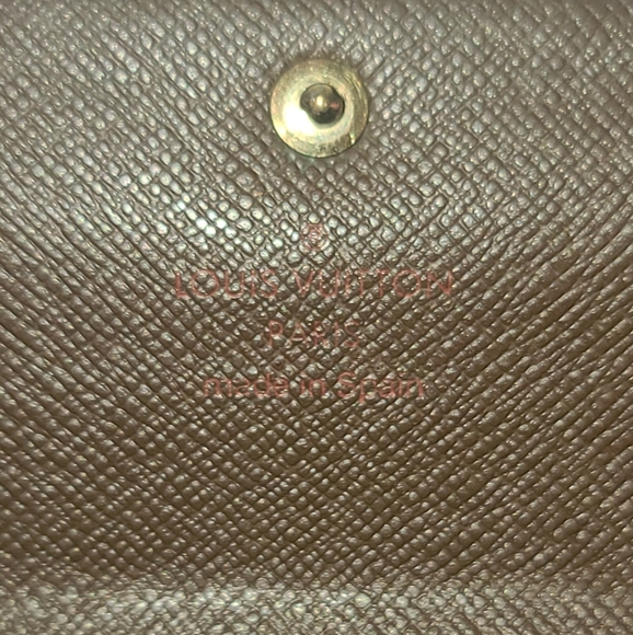 Louis Vuitton Damier Porte Feuille Sarah Long Bifold Wallet - Picture 3 of 14